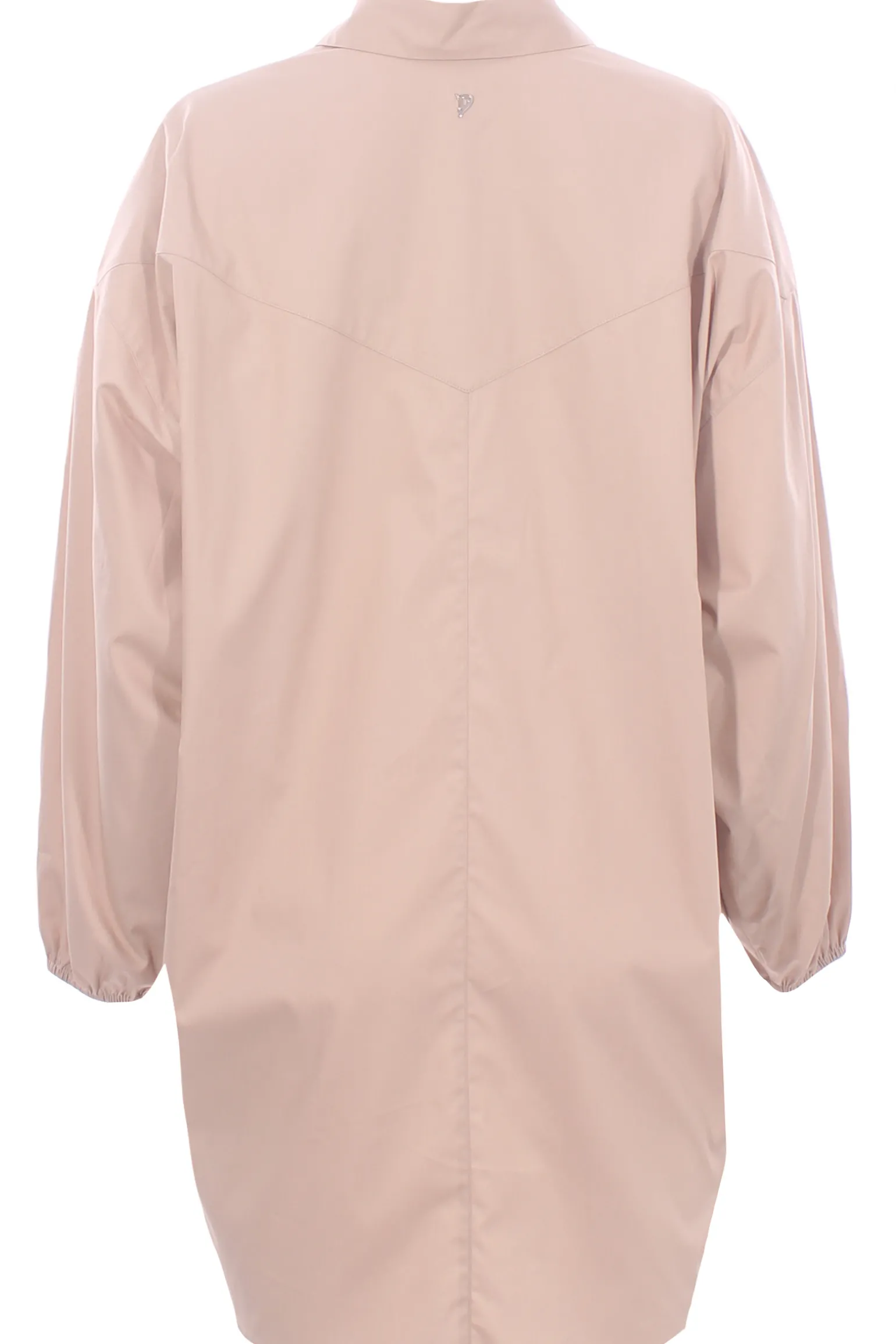 Abito camicia in cotone con ricami