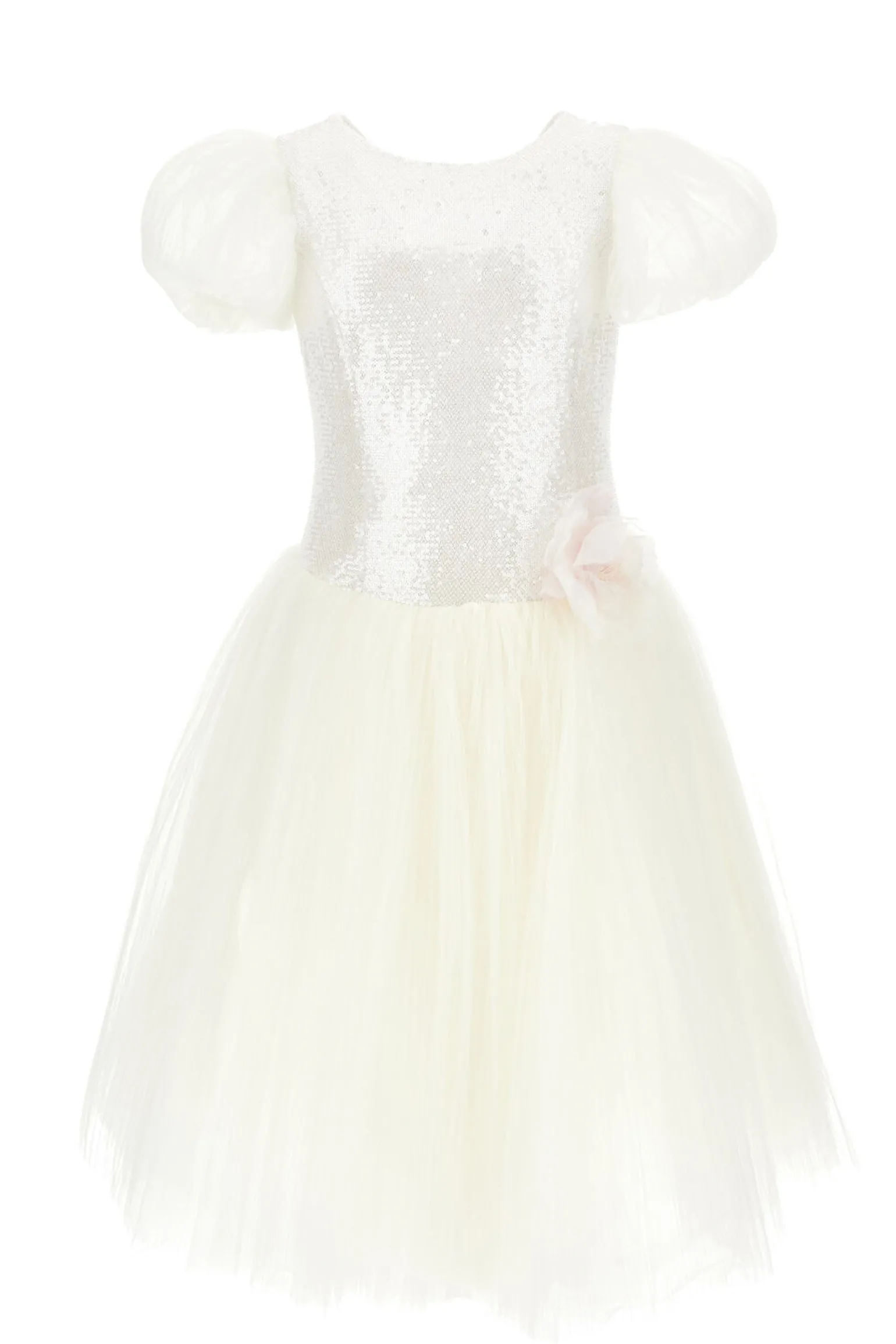 Abito in tulle con paillettes