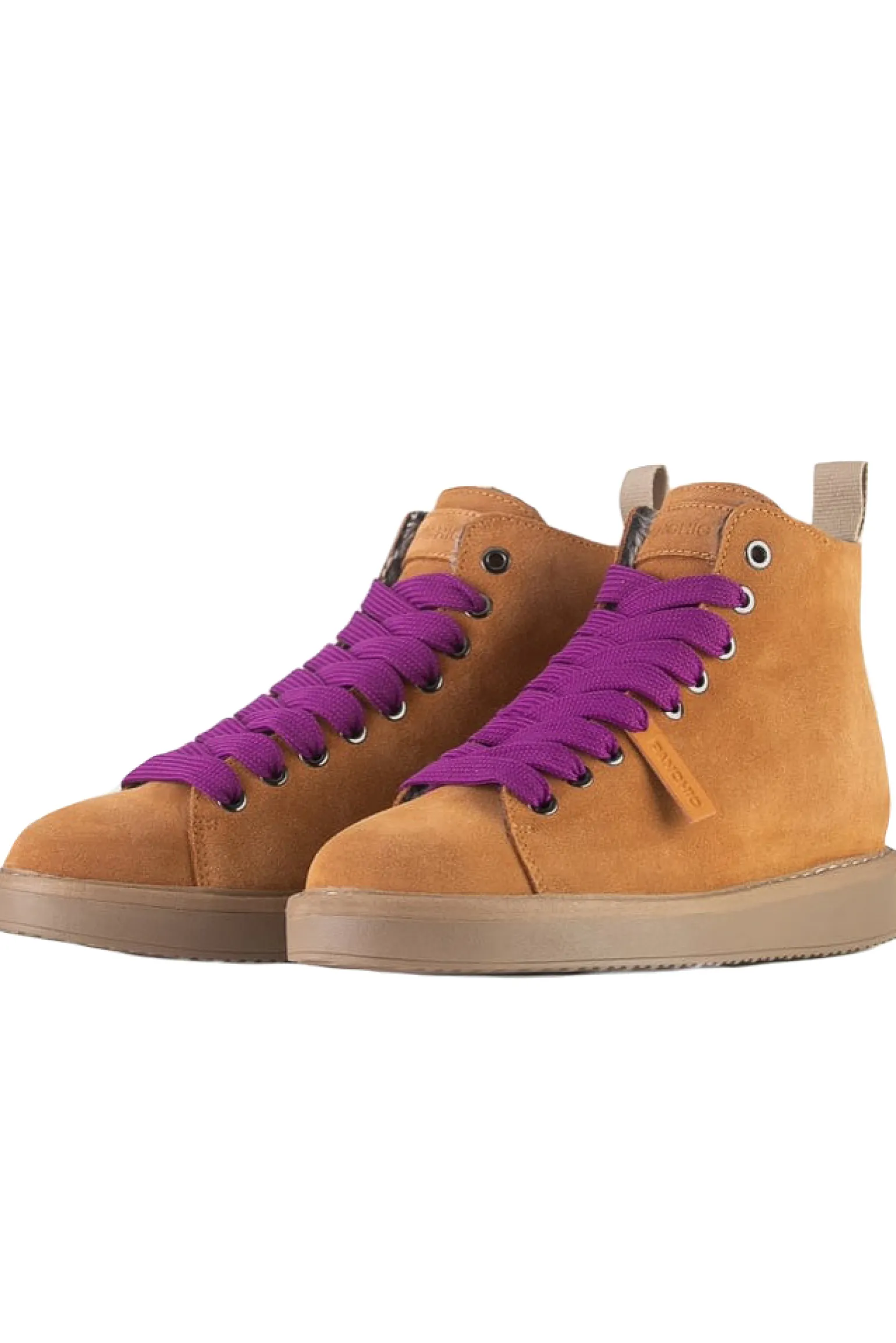 Ankle boot suede faux fur lining
