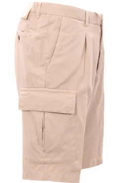 bermuda cargo in cotone stretch