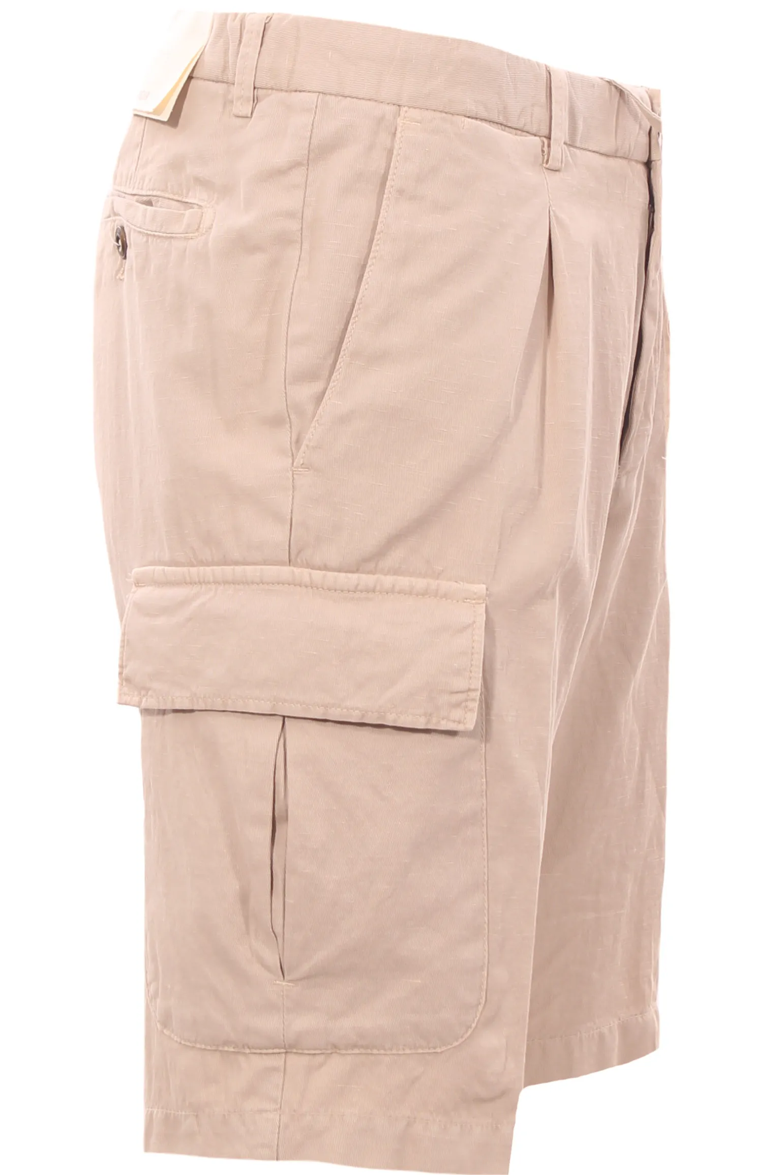 bermuda cargo in cotone stretch