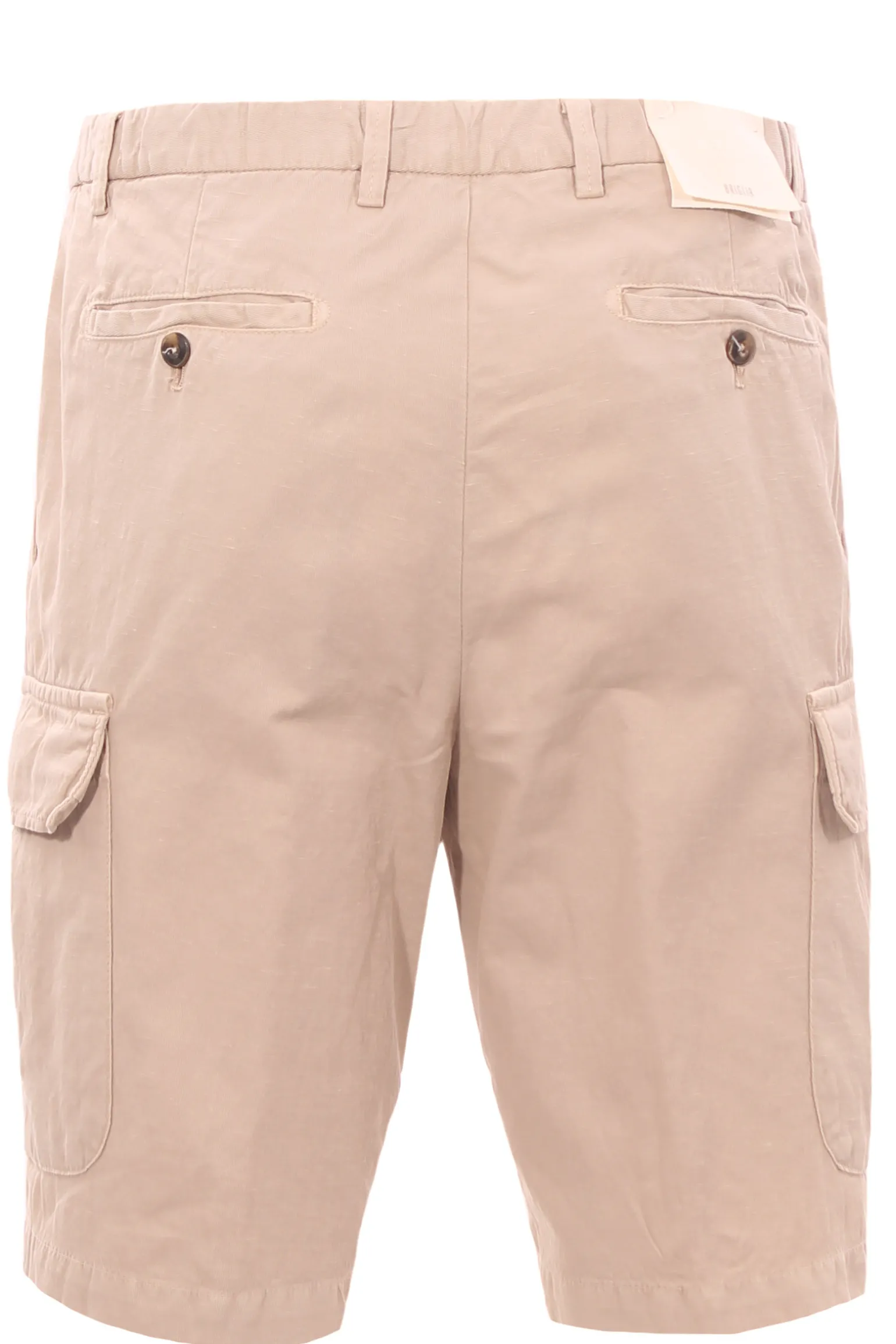 bermuda cargo in cotone stretch