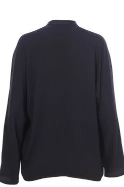 Blusa in crepe di seta