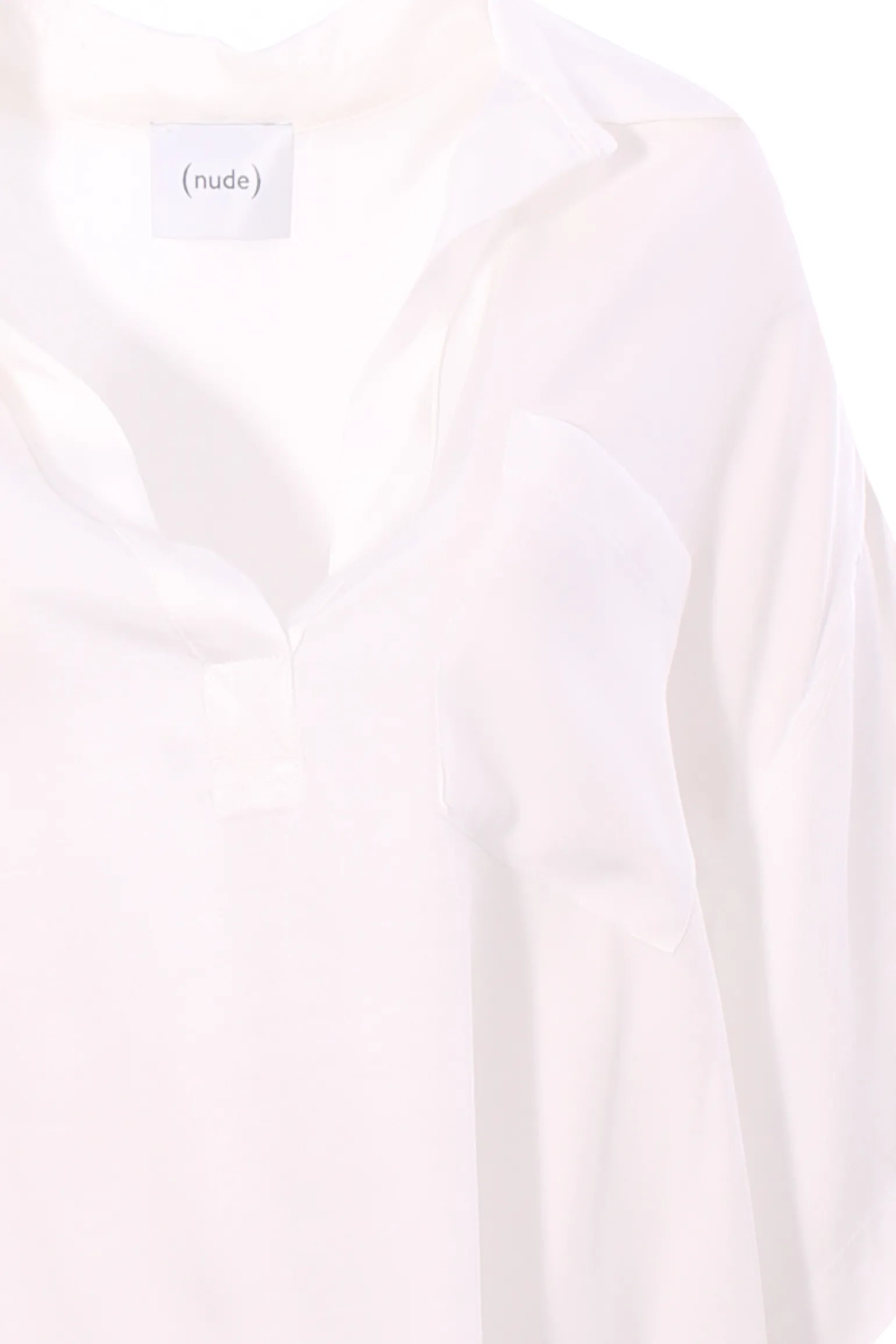 Blusa polo in viscosa
