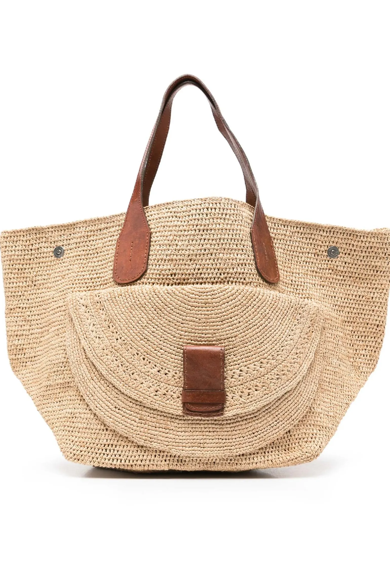 Borsa a mano in rafia