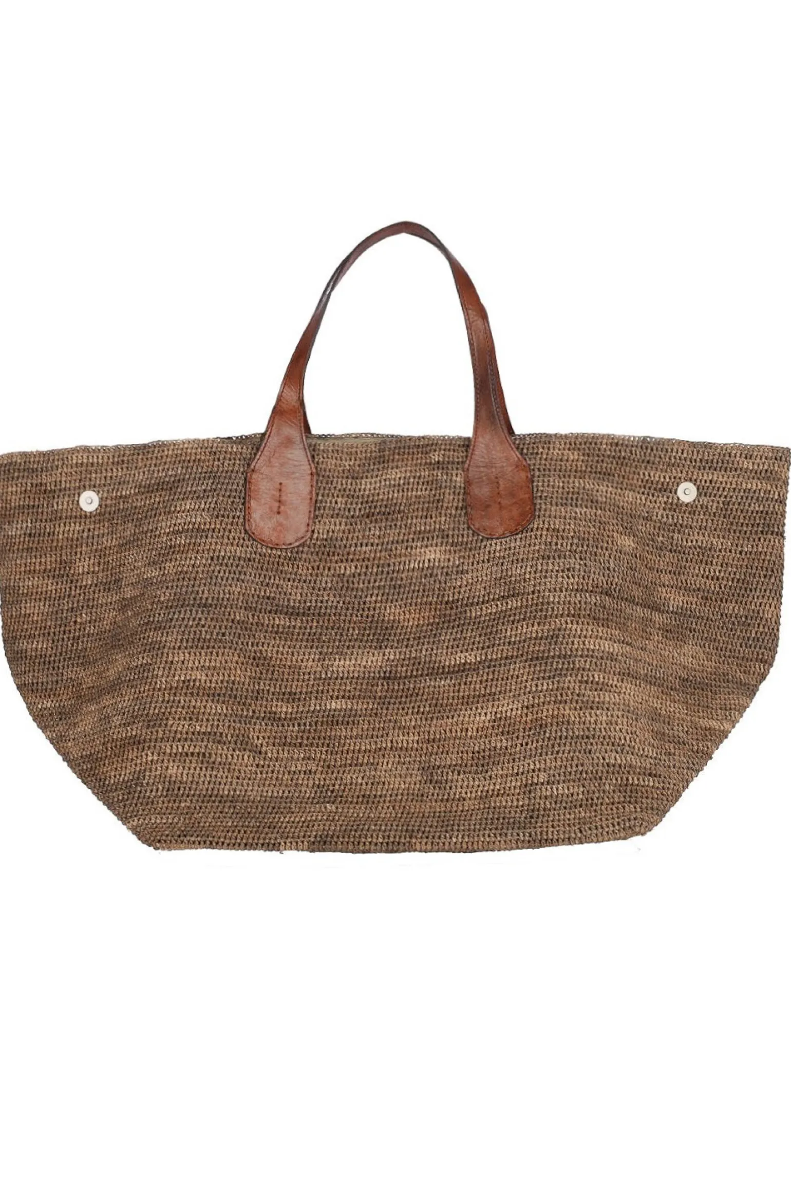 Borsa a mano in rafia