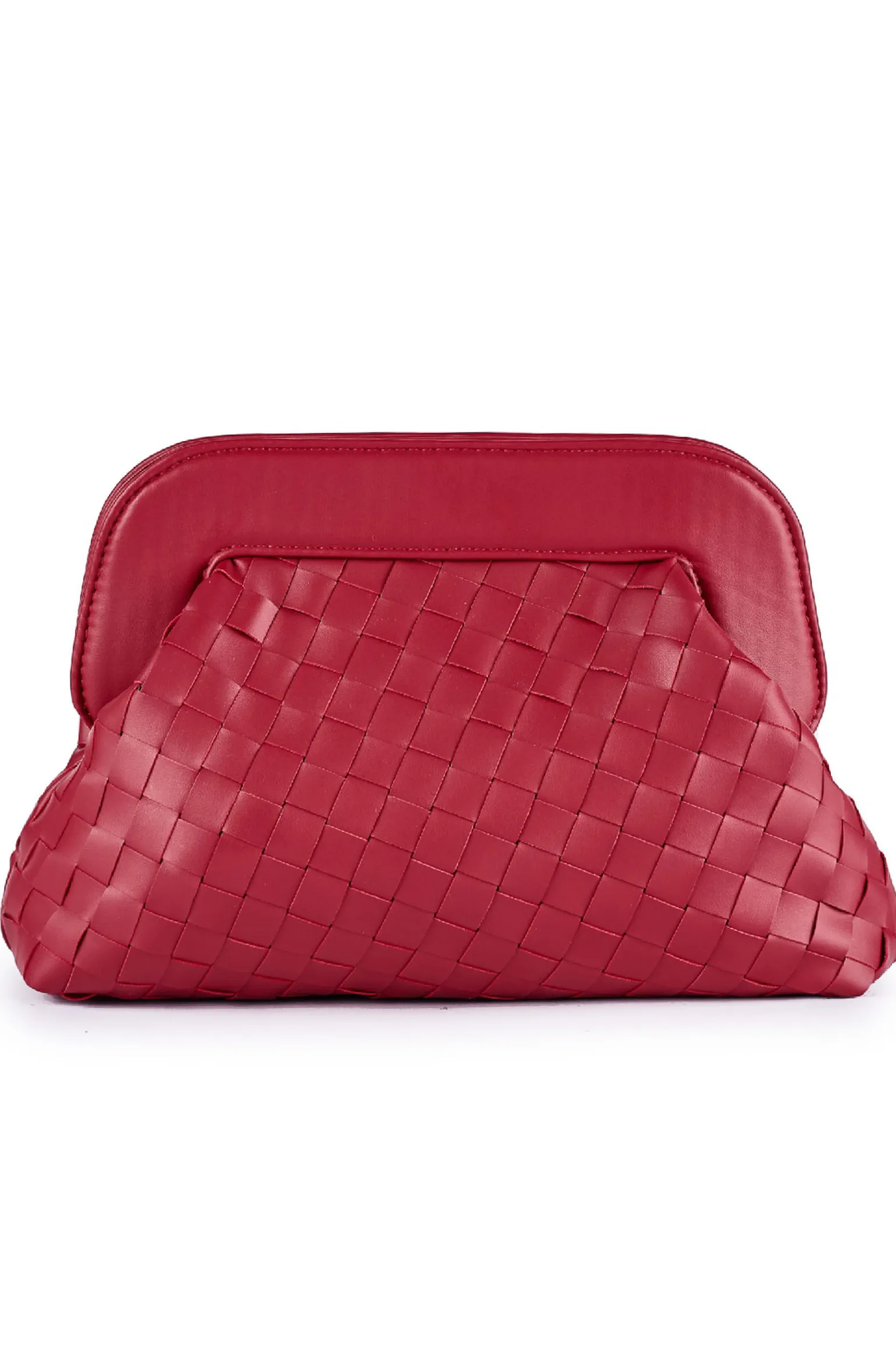 Borsa a spalla intrecciata