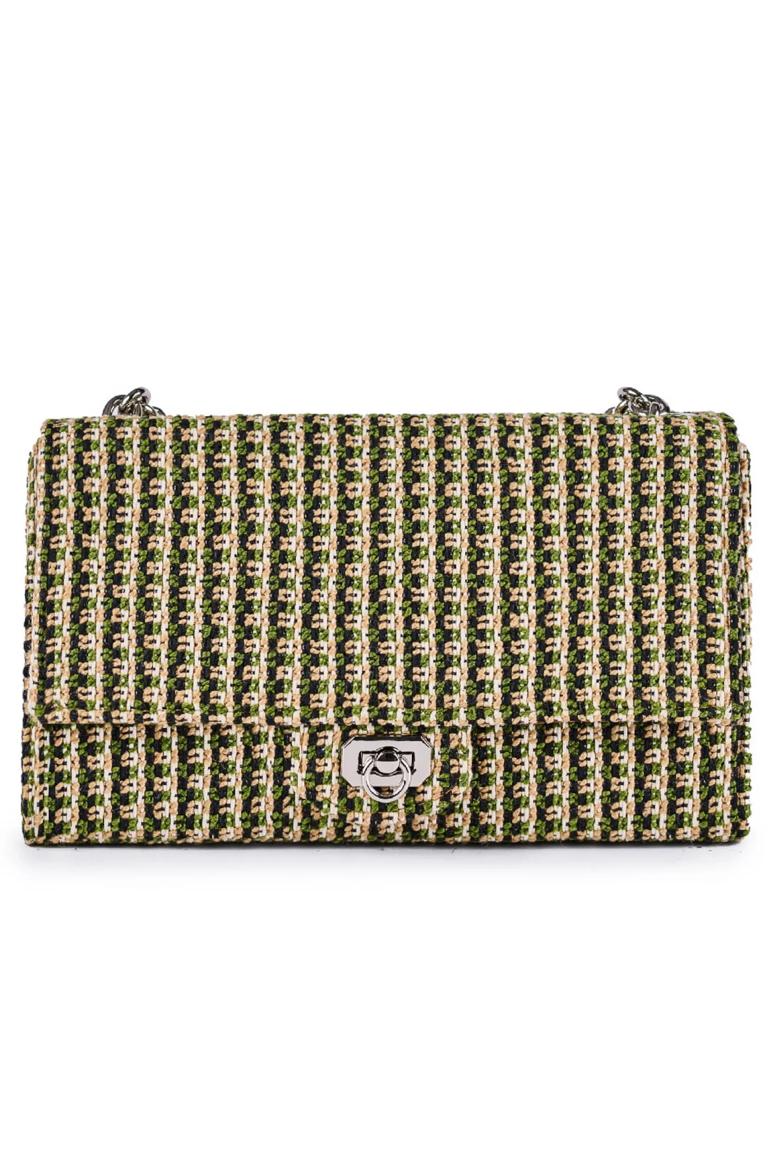 Borsa chanel in ciniglia jacquard