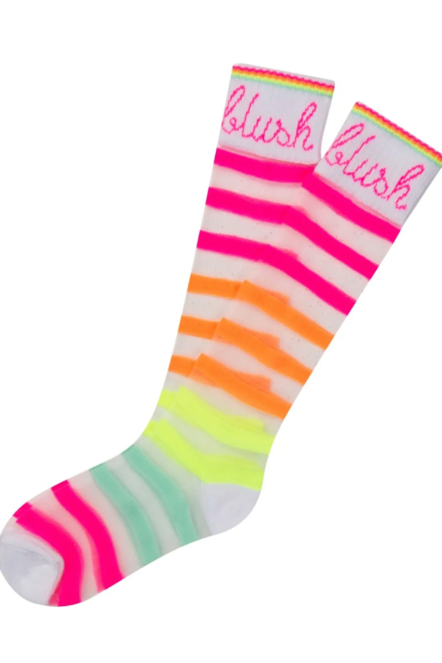 Calza multicolor in tulle