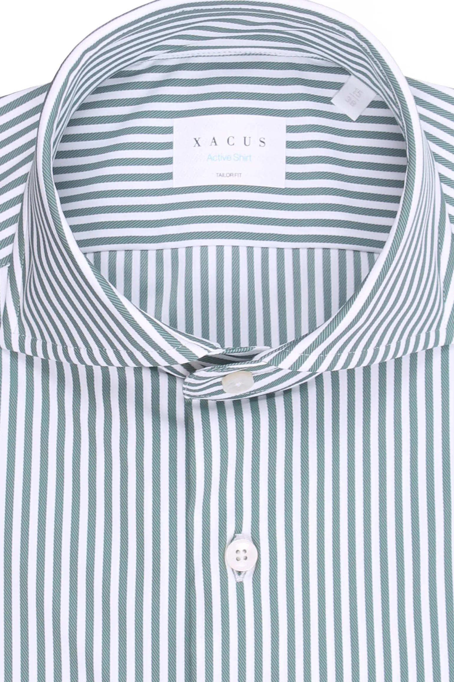 camicia active a righe in jersey tecnico