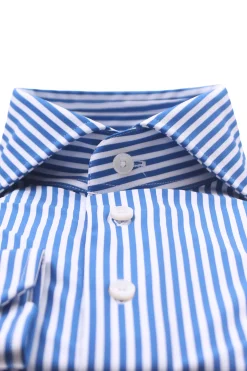 camicia active a righe in jersey tecnico