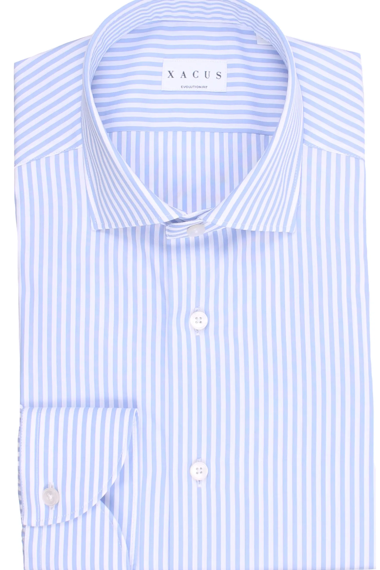 camicia comfort di cotone a righe