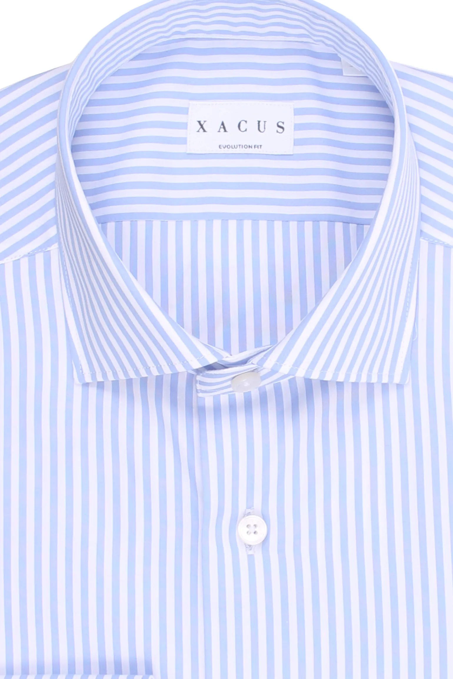camicia comfort di cotone a righe