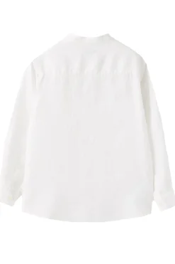Camicia coreana in lino