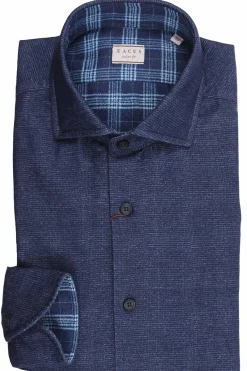 Camicia doppia stampa su fustagno di cotone