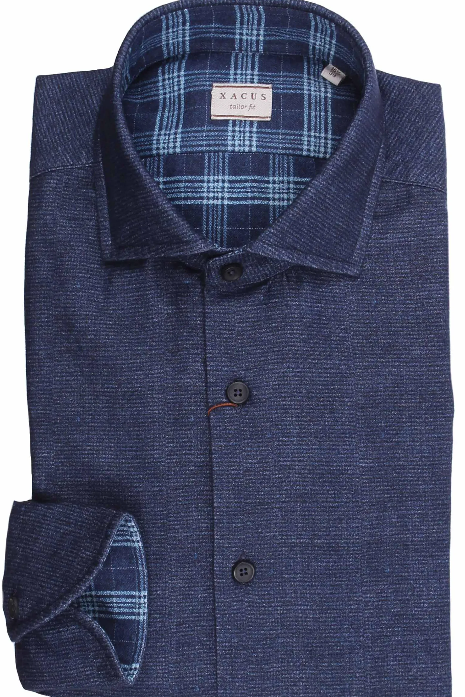 Camicia doppia stampa su fustagno di cotone