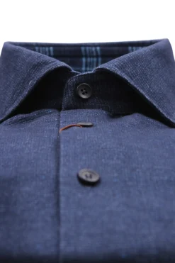 Camicia doppia stampa su fustagno di cotone