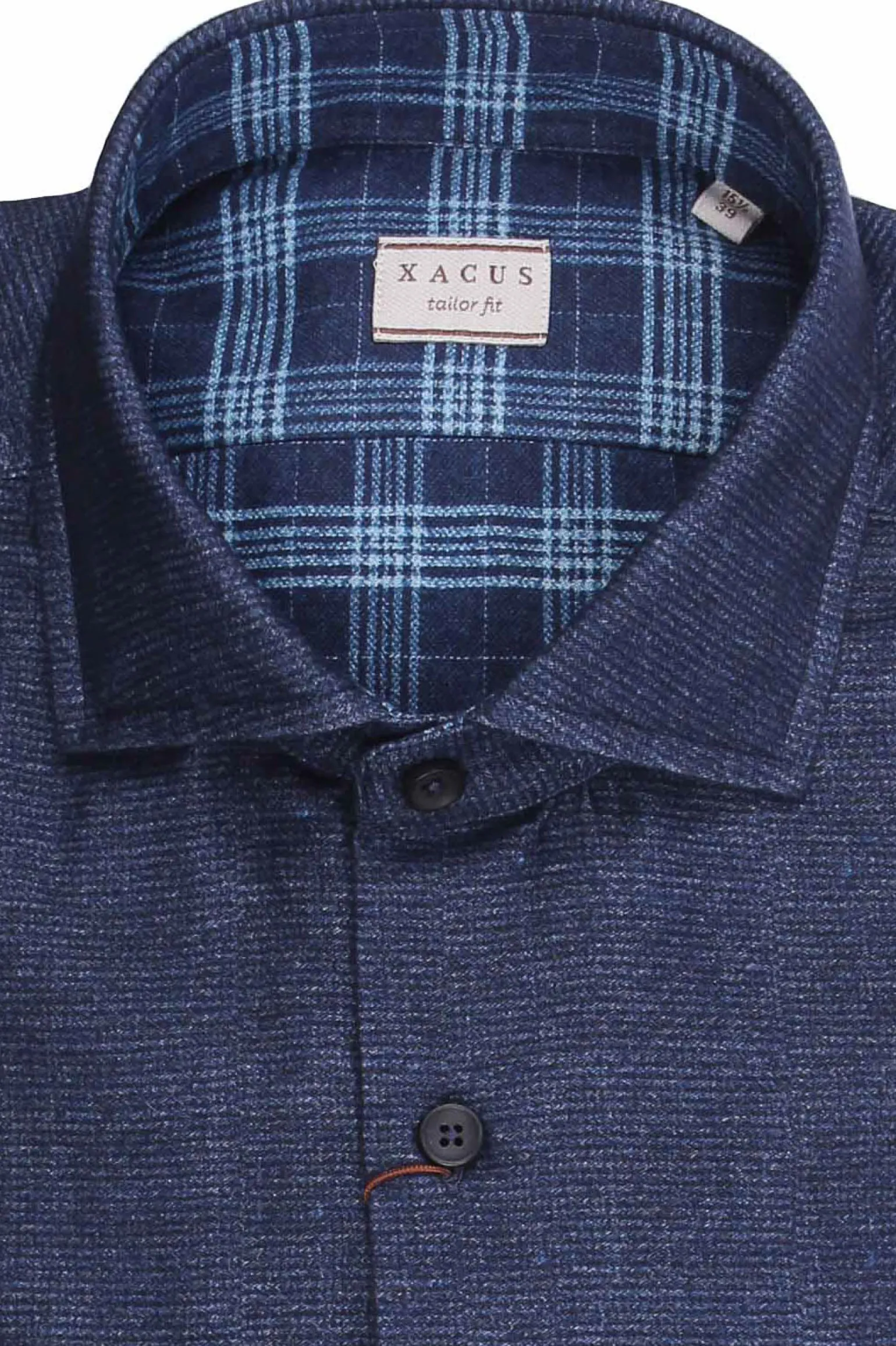 Camicia doppia stampa su fustagno di cotone