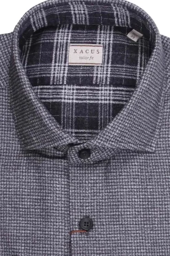 Camicia doppia stampa su fustagno di cotone