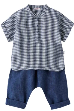 Camicia e pantalone in lino