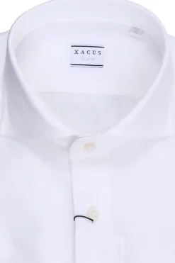 Camicia giro inglese in cotone stretch