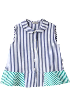 Camicia giromanica rigata