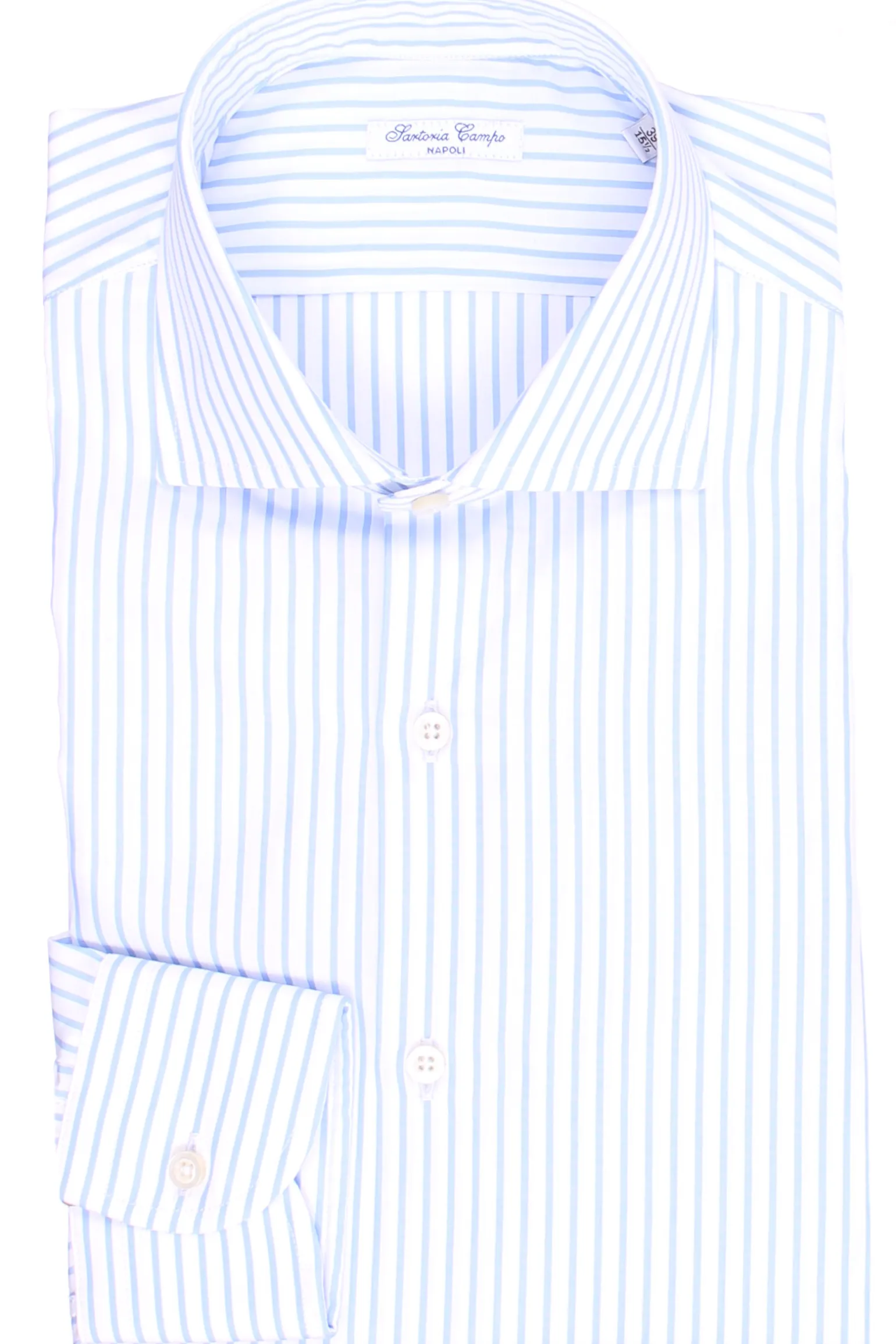 camicia in cotone a righe