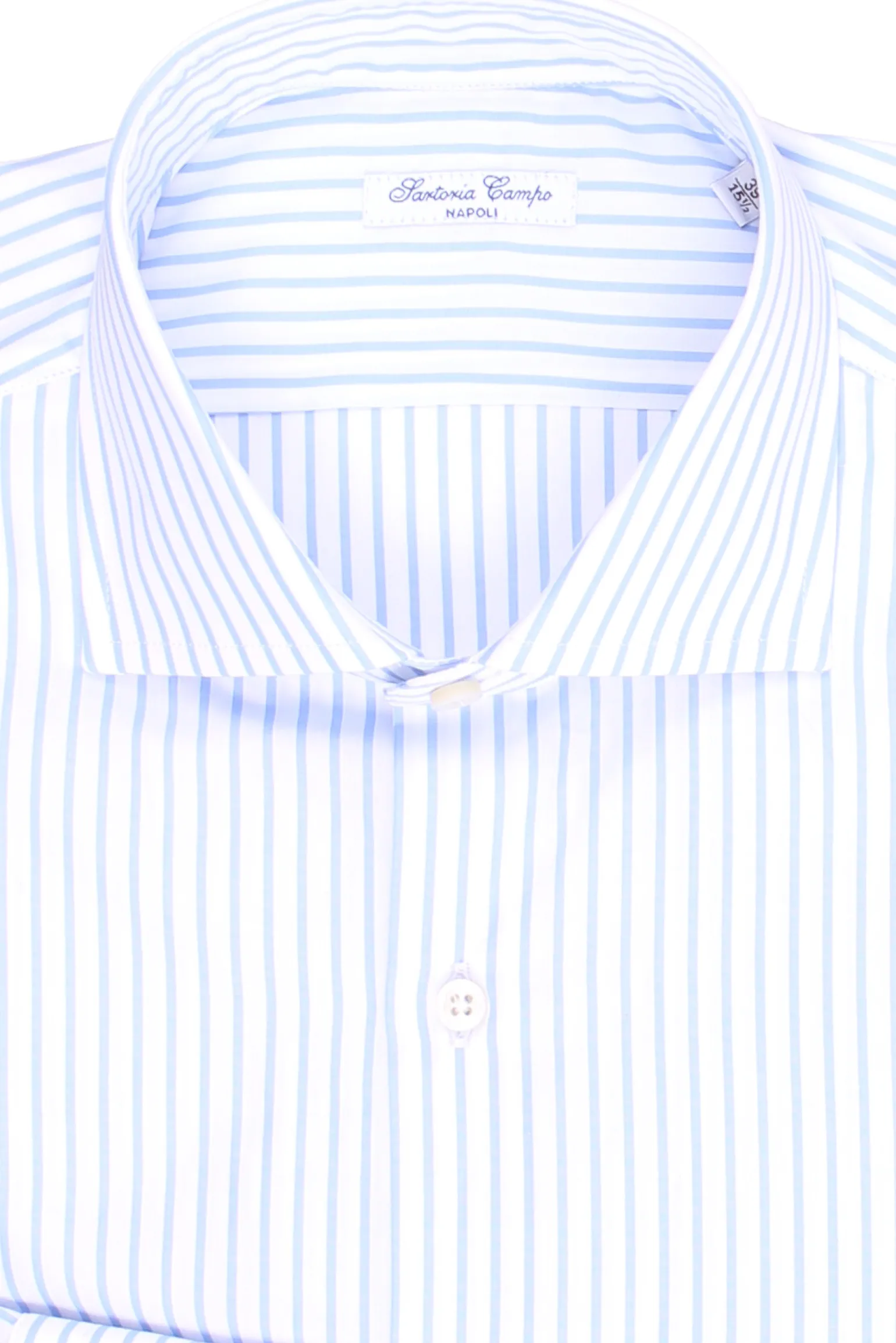camicia in cotone a righe