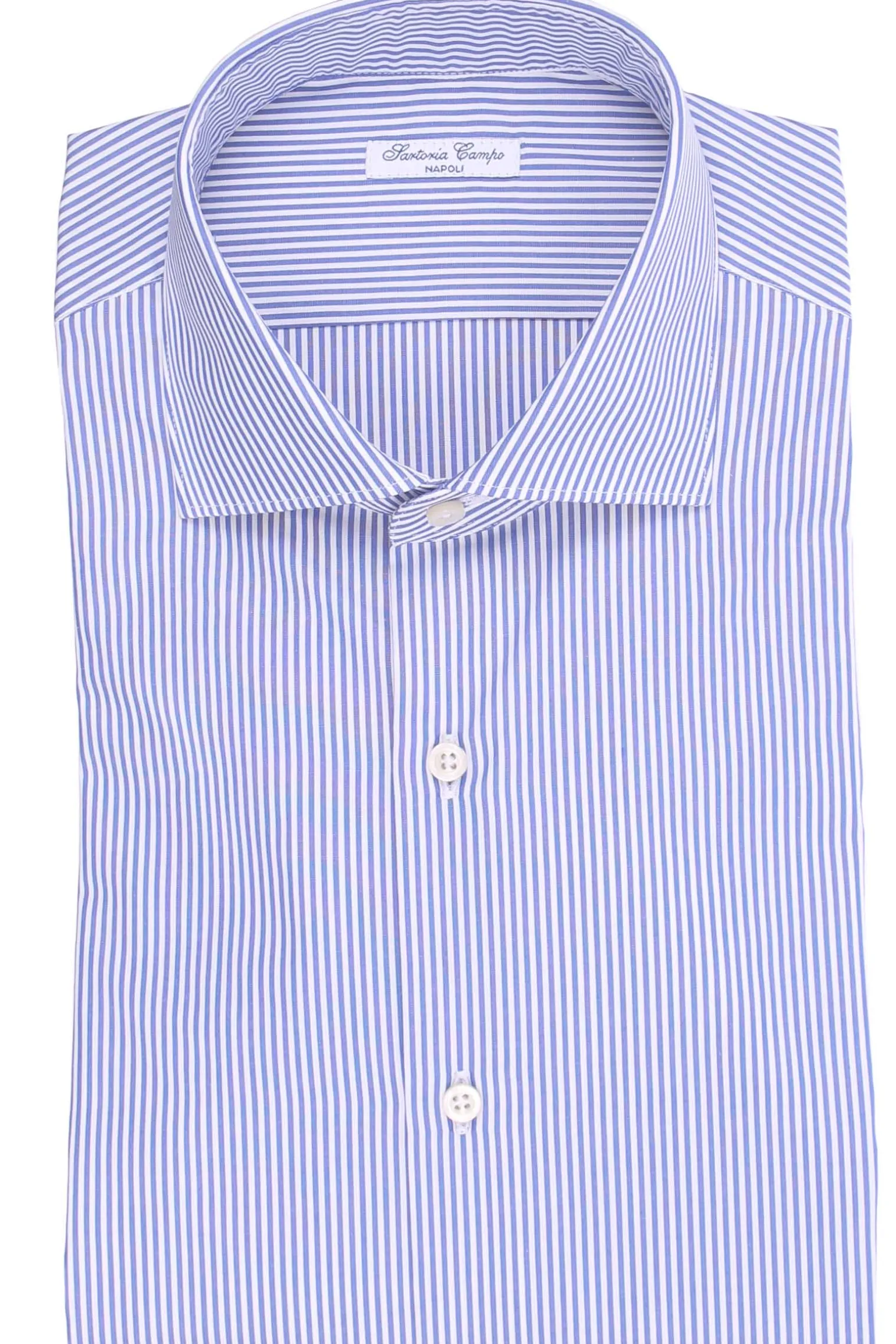 camicia in cotone a righe