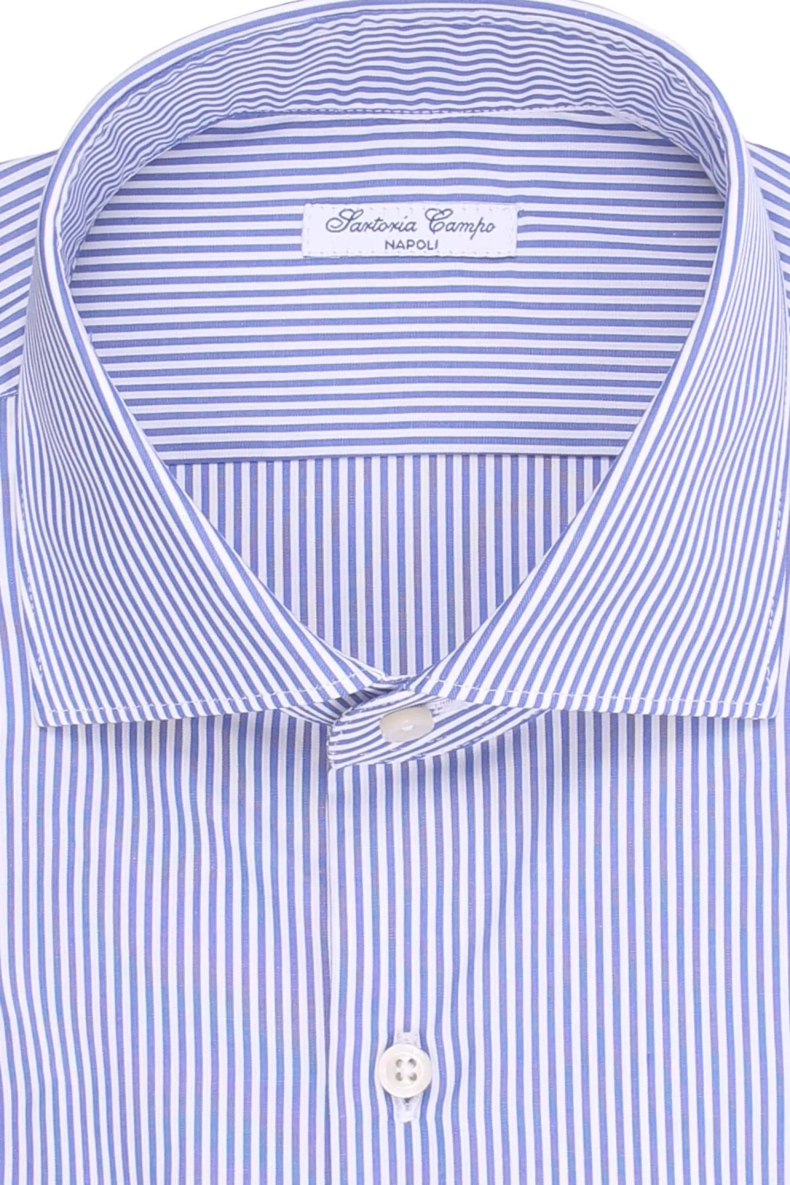 camicia in cotone a righe