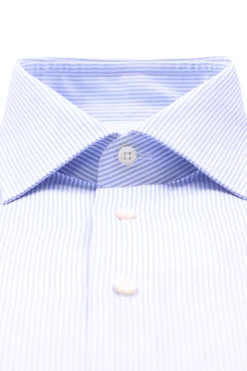 camicia in cotone a righe
