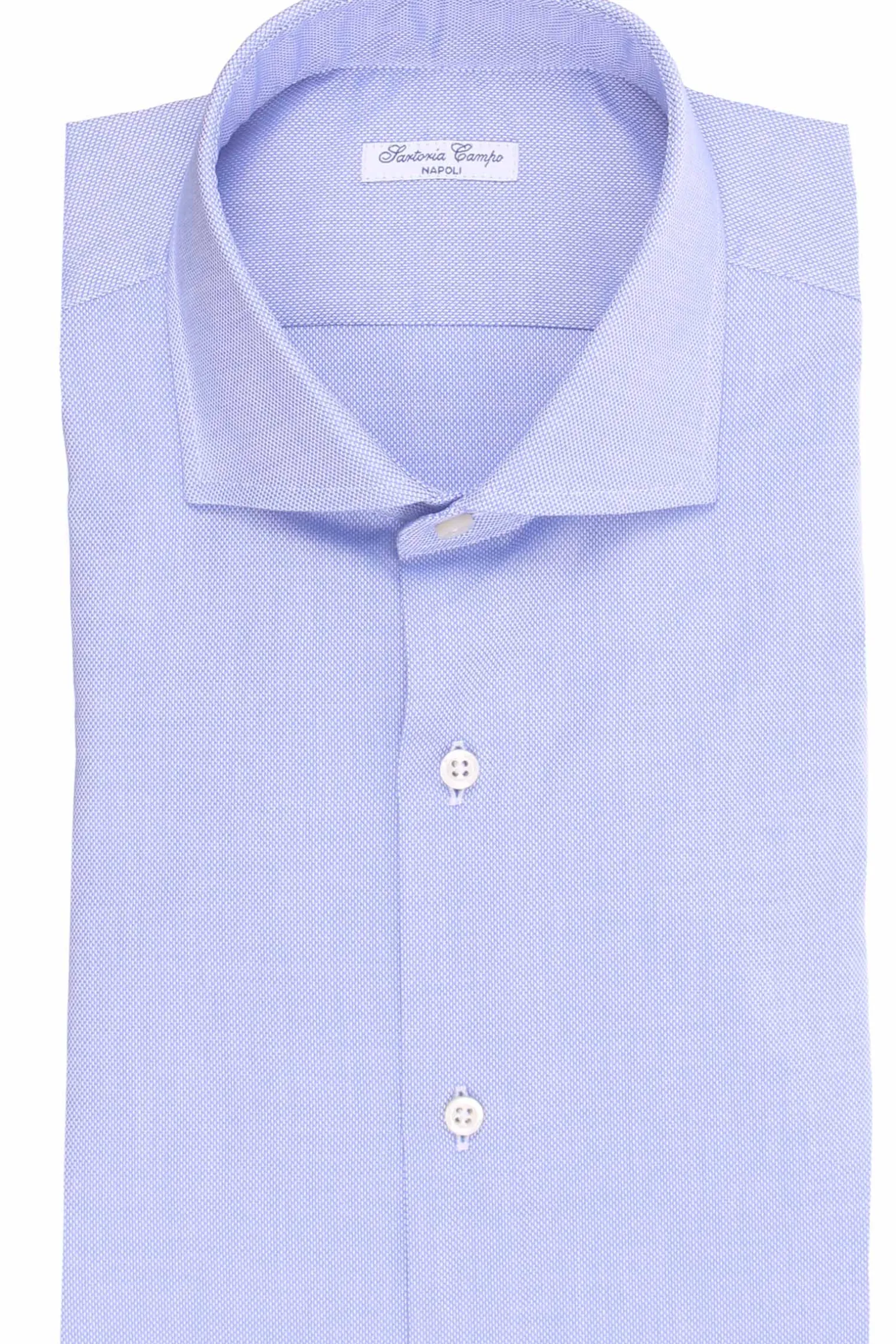 camicia in cotone giro inglese