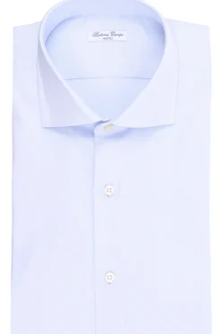 camicia in cotone giro inglese