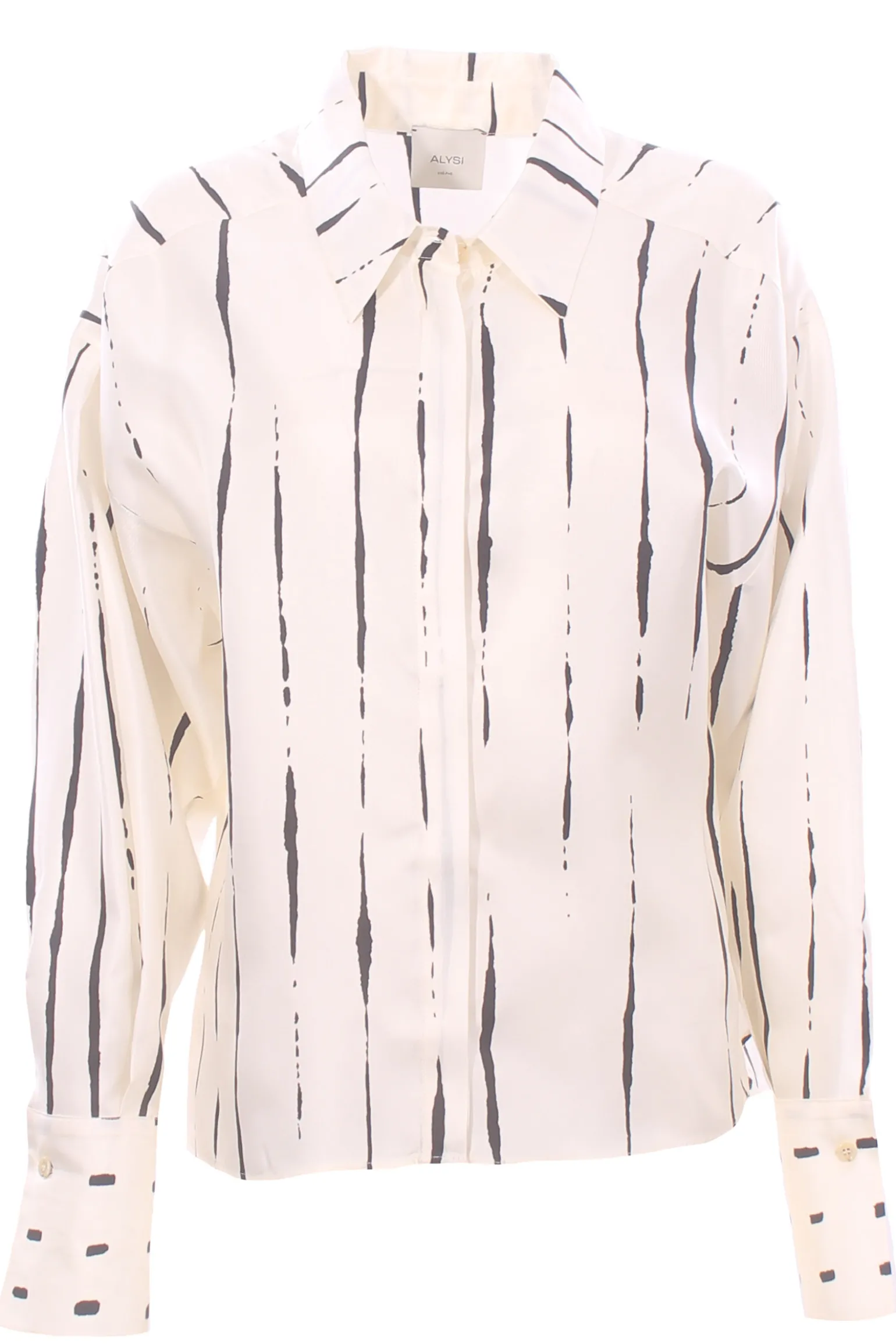 Camicia in seta stampata