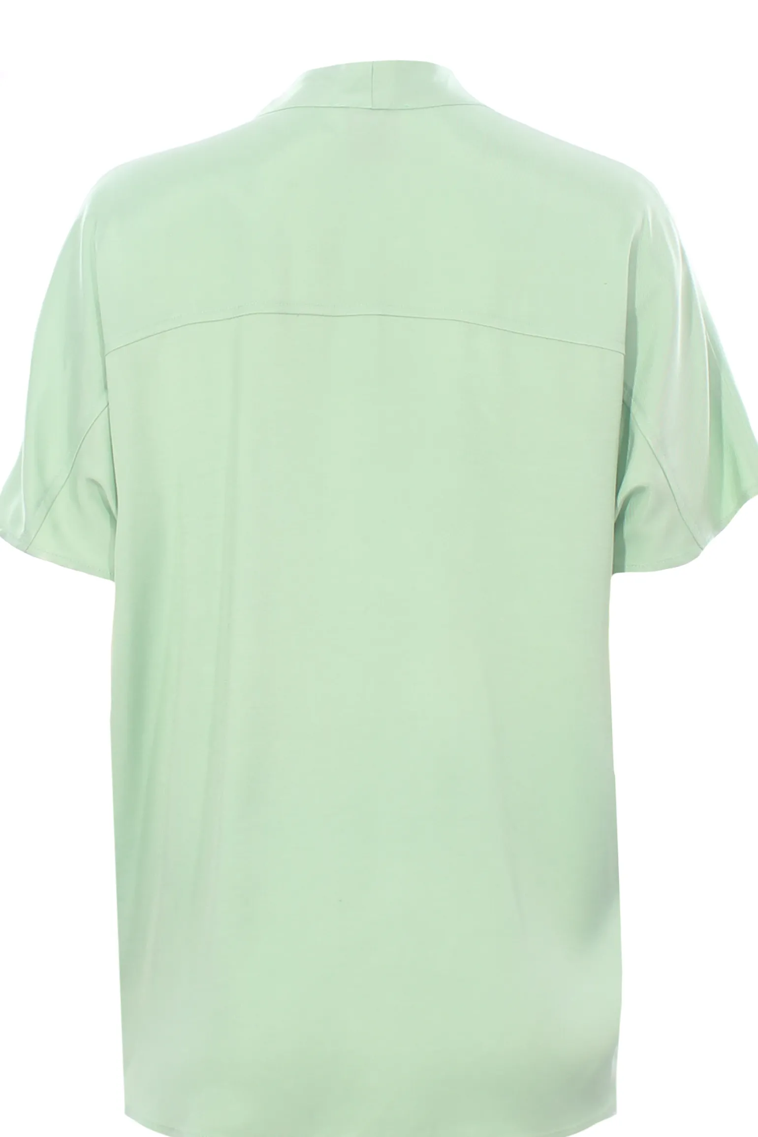 Camicia in viscosa con fiocco