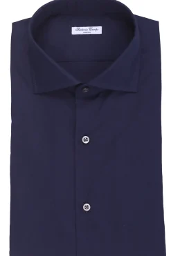 camicia in zephir di cotone