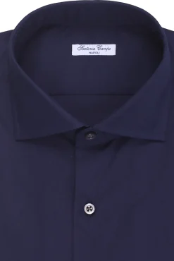 camicia in zephir di cotone