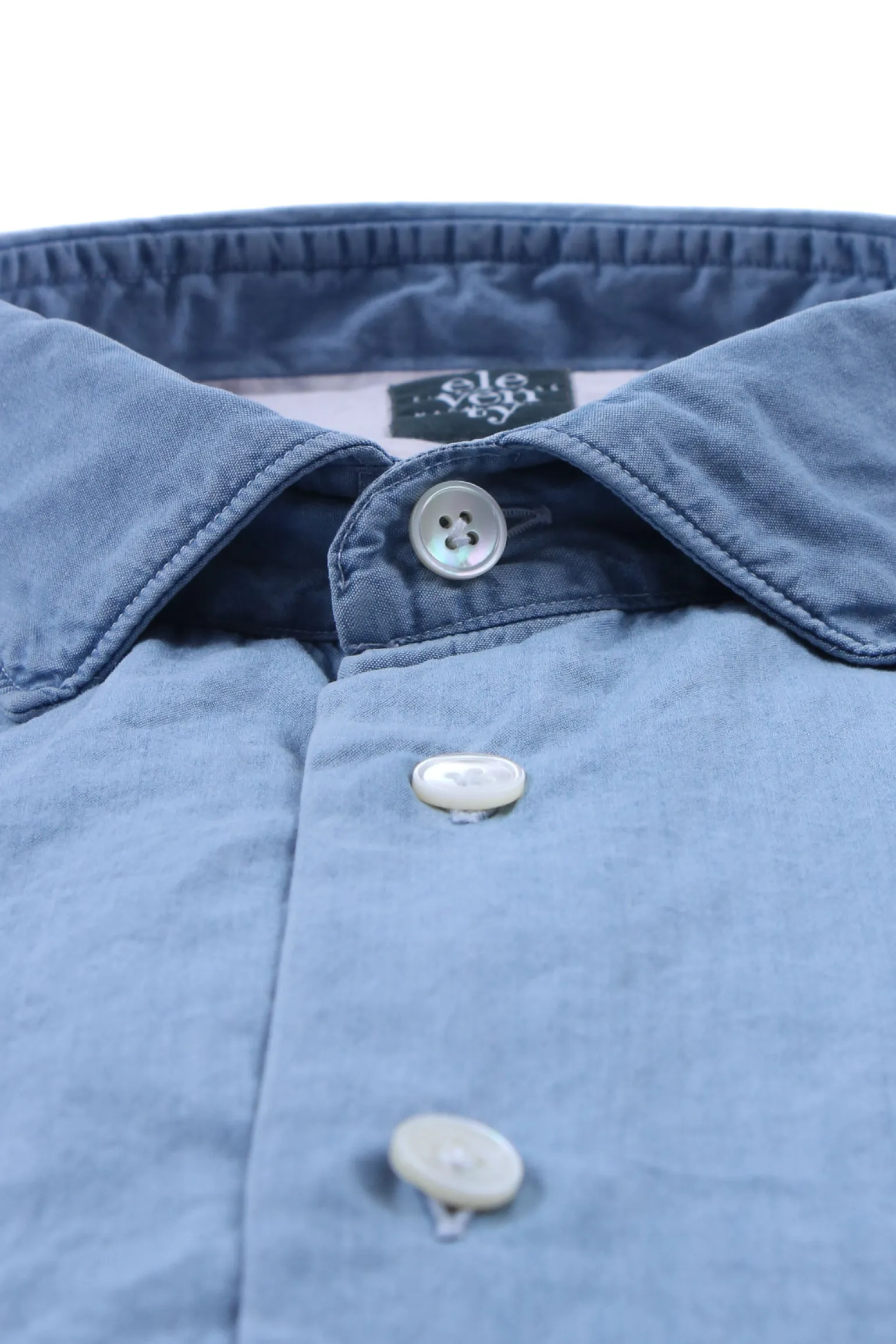 Camicia lavata in cotone leggero