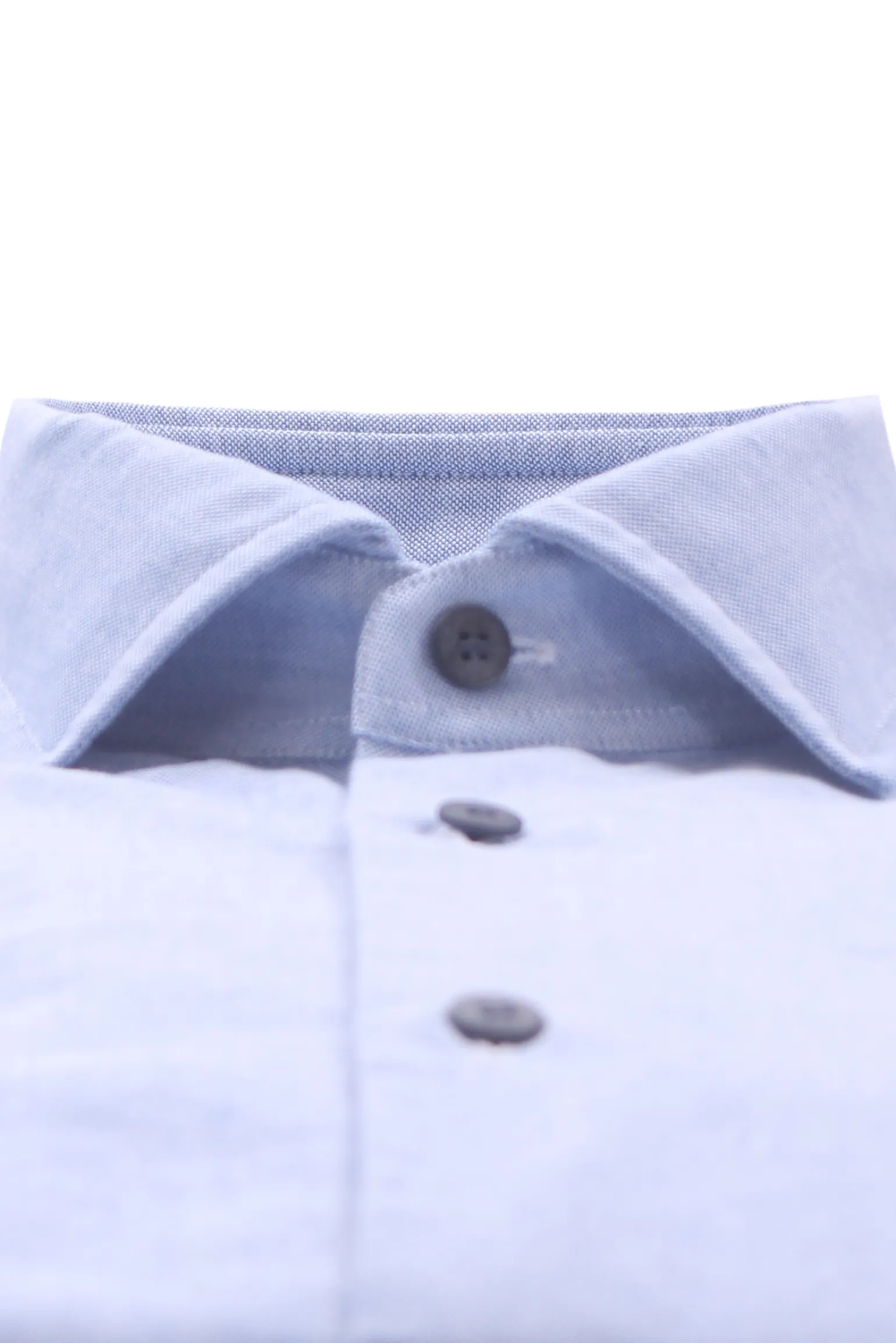 camicia oxford bottoni a contrasto