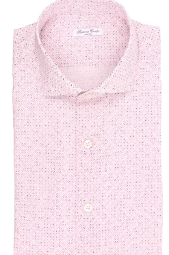 camicia stampata in cotone