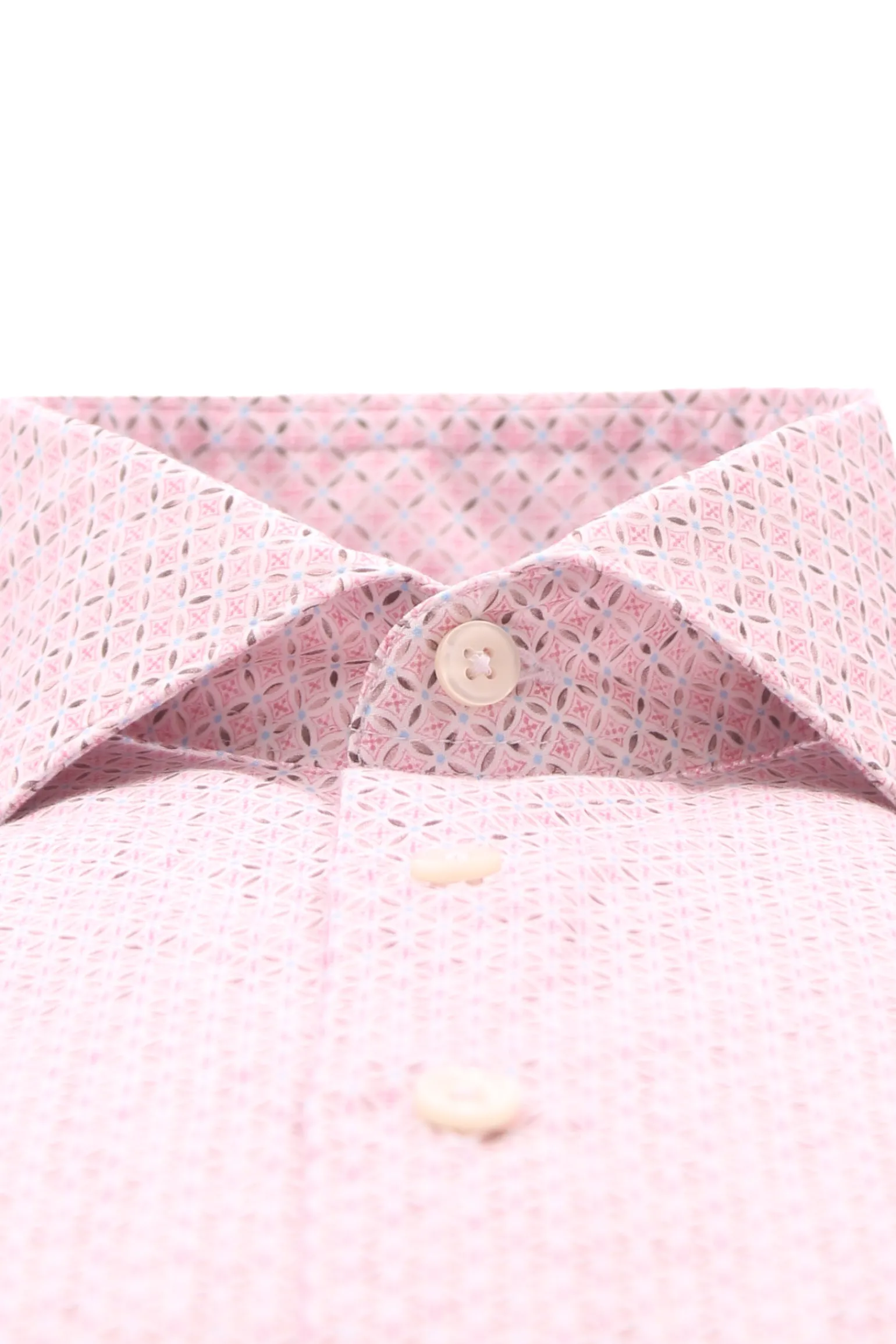 camicia stampata in cotone