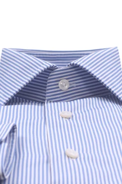camicia taylor di cotone a righe