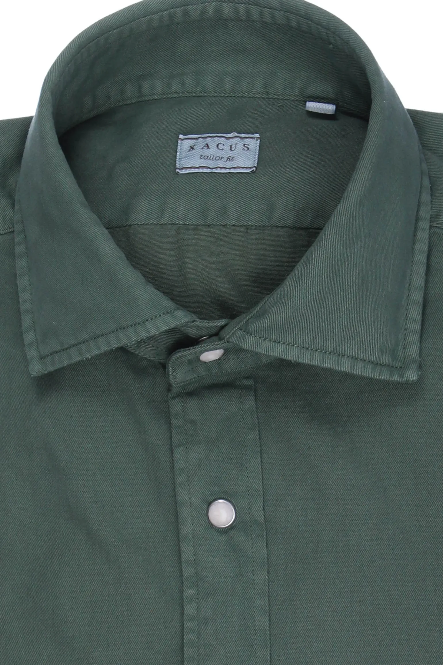 Camicia washed in cotone