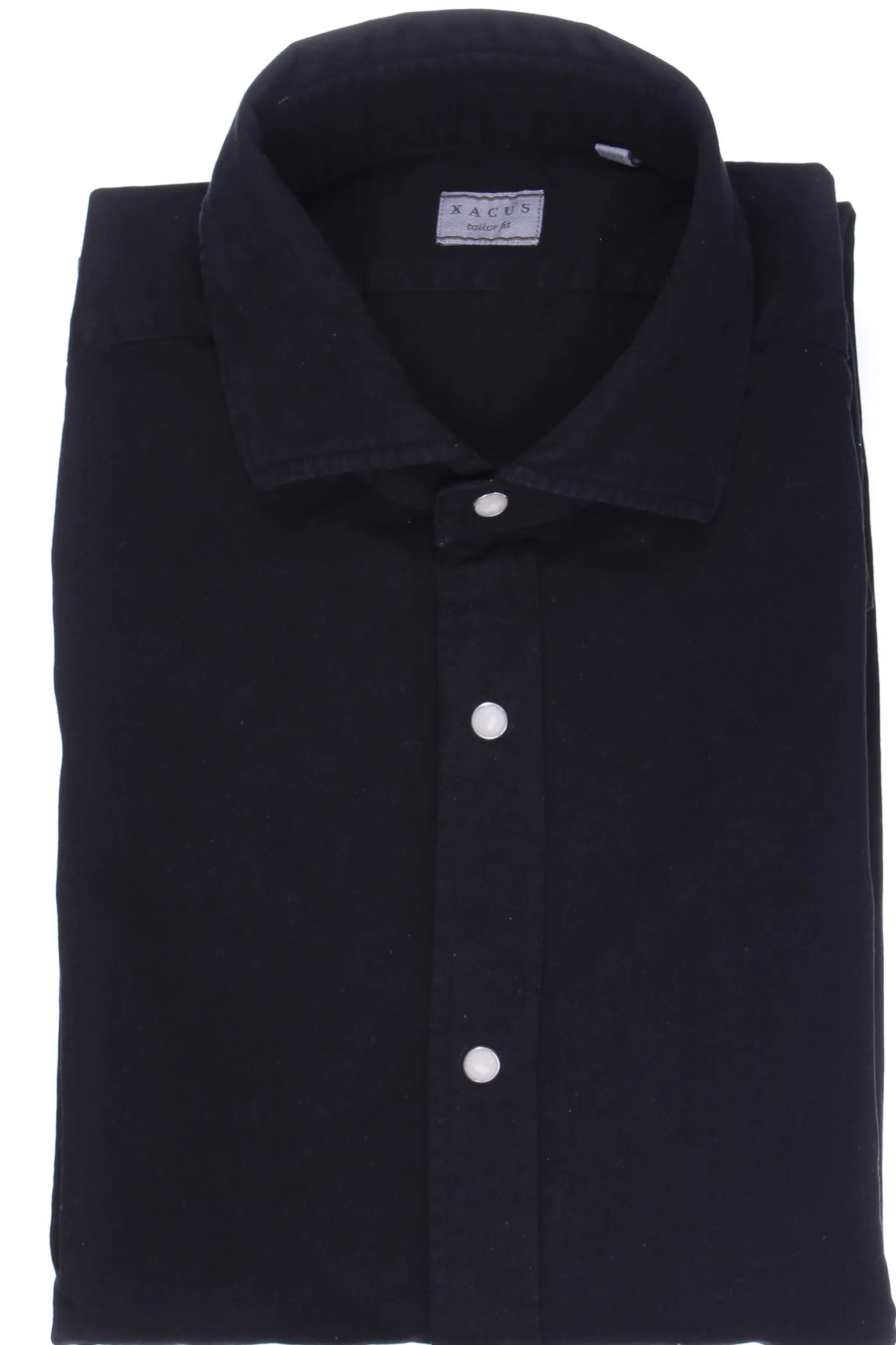 Camicia washed in cotone
