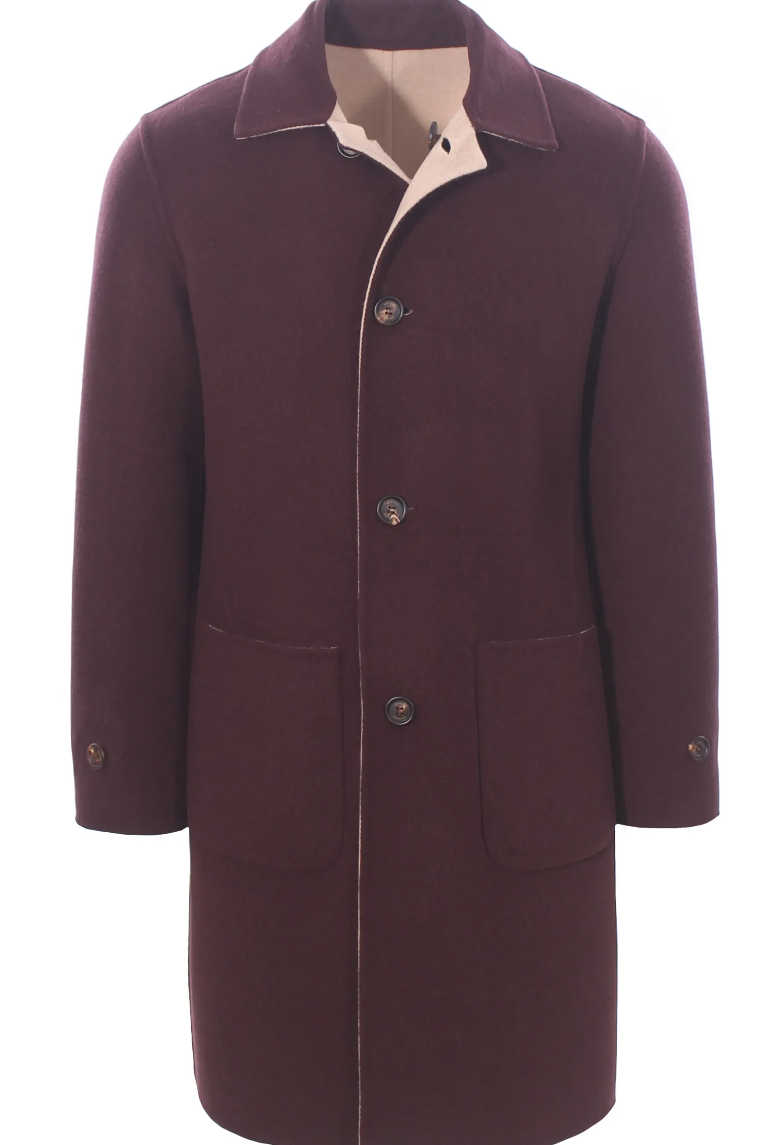 cappotto double reversibile