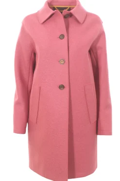 Cappotto 7/8 in lana cotta
