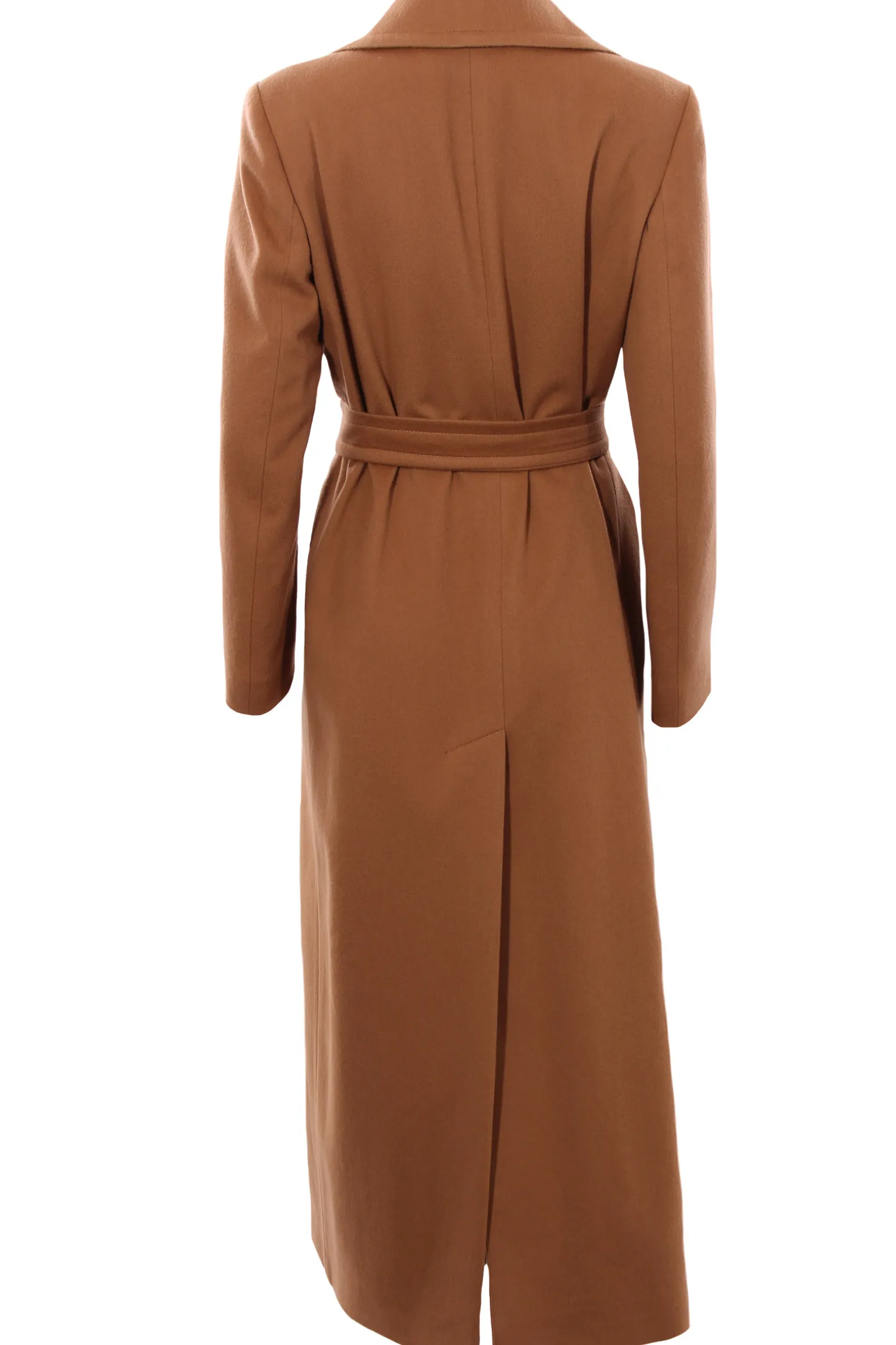 Cappotto lungo in lana e cashmere