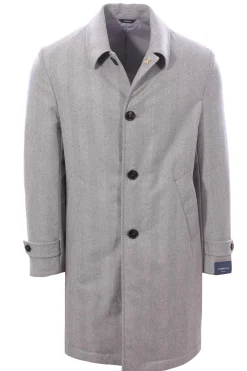 cappotto piumino zero gravity in lana spinata