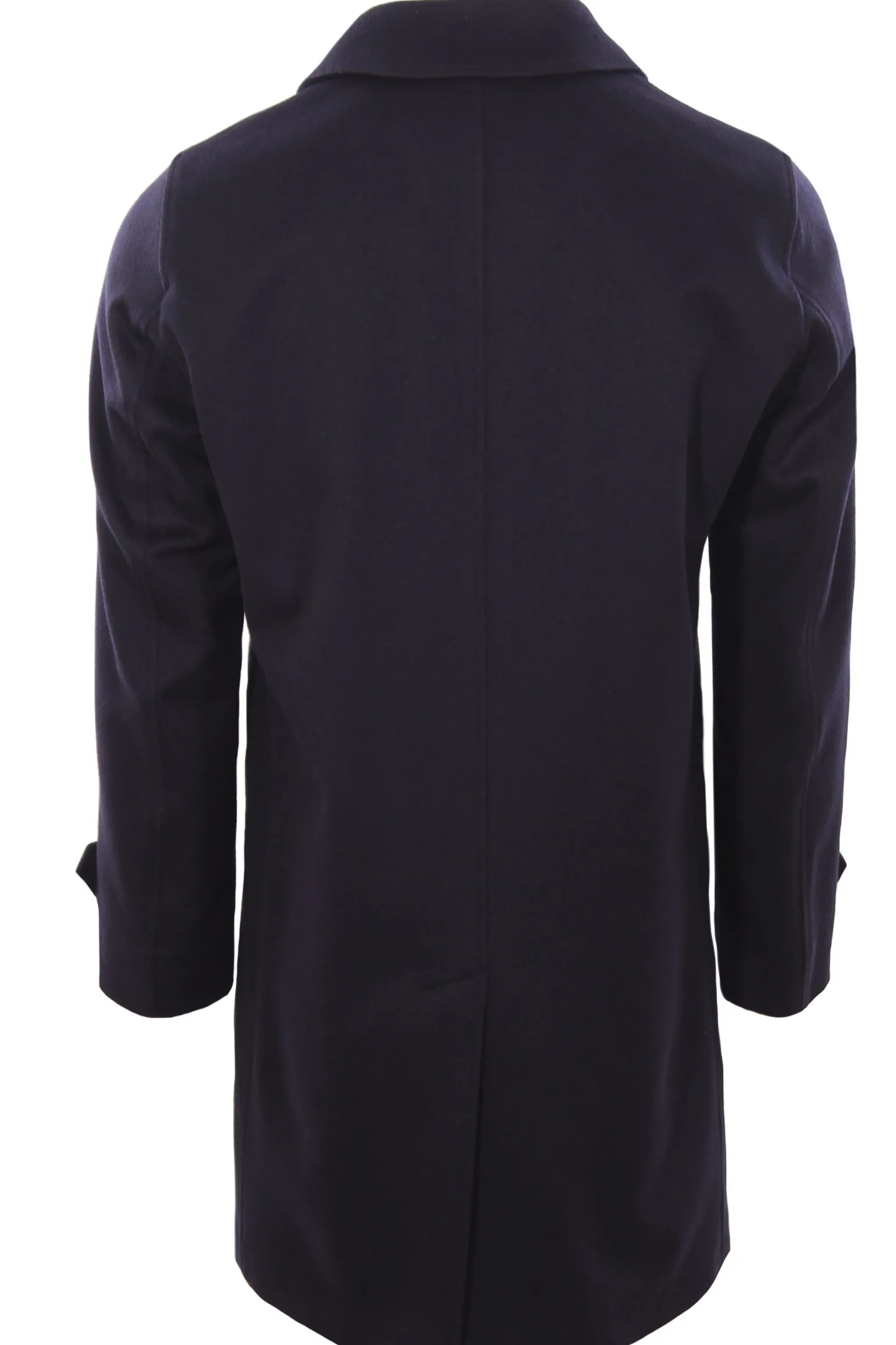 cappotto sfoderato in lana e cashemere