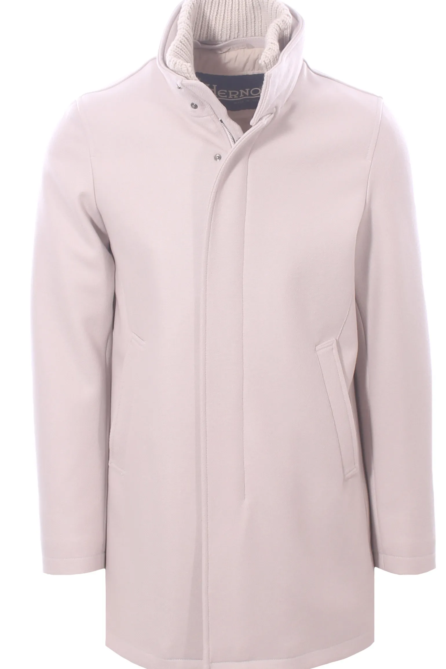 carcoat collo in maglia